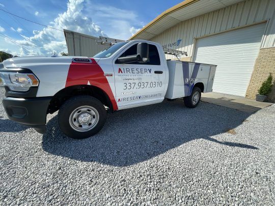 Fleet Vehicle Wraps for a company in Lafayette La.