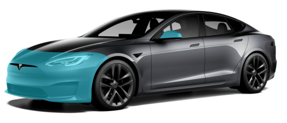 Tesla Front Bumper Paint Protection Film