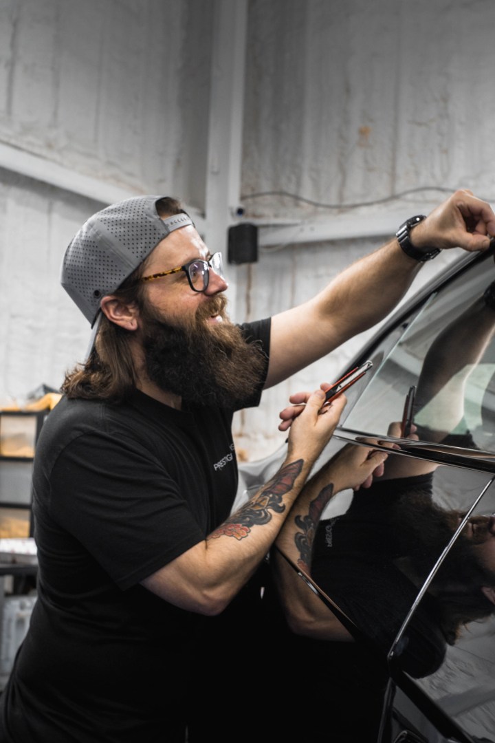 Installing paint protection film