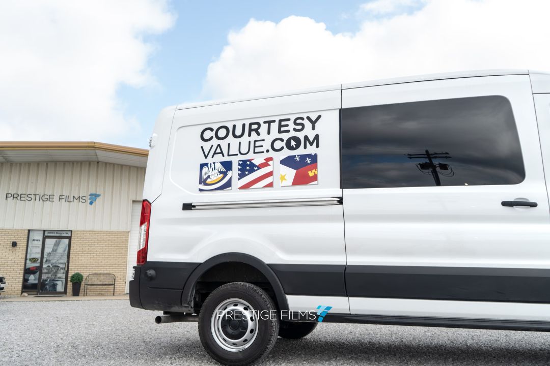Courtesy Automotive fleet vehicle wrap