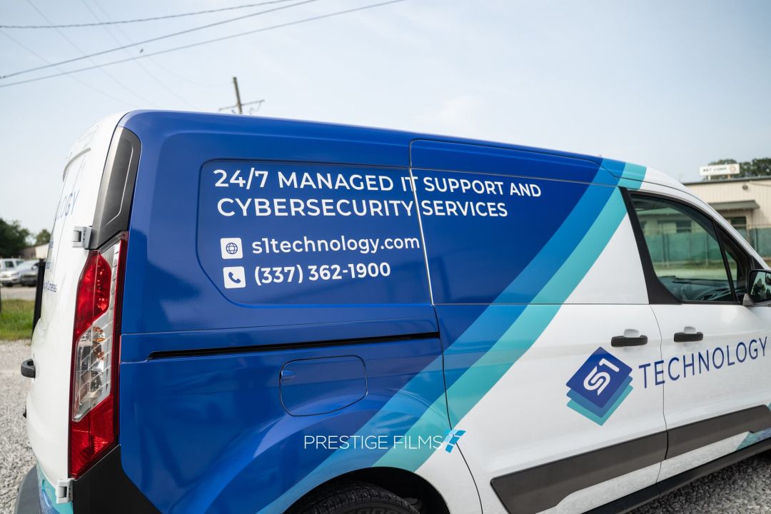 S1 Tech fleet vehicle wrap