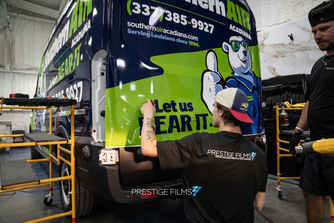 Southern Air fleet vehicle wrap